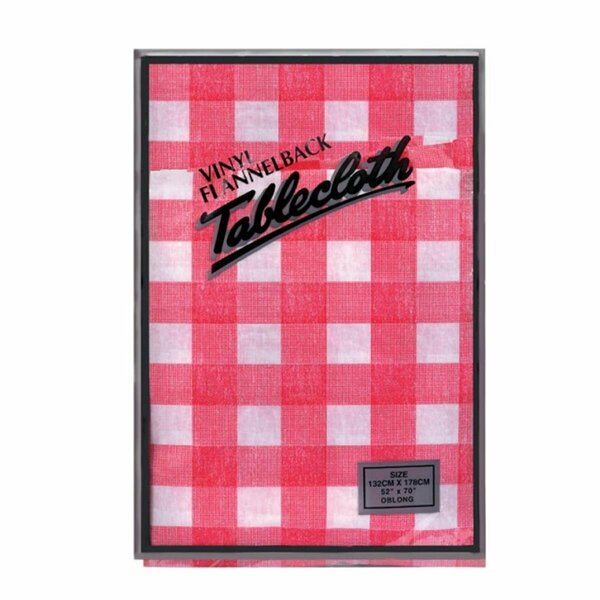 Commander In Chef 3250 52 x 70 in. Flannel Back Tablecloth CO3305989